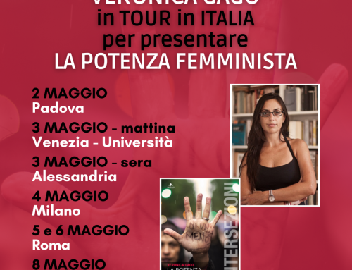 Verónica Gago in Italia a maggio per presentare “La potenza femminista”