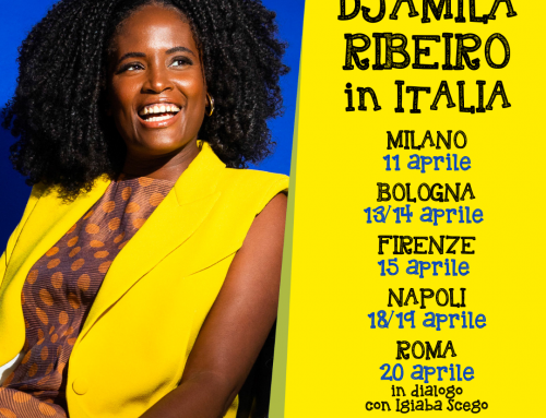 Djamila Ribeiro in tour ad aprile in Italia
